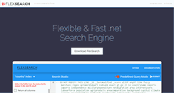 Desktop Screenshot of flexsearch.net